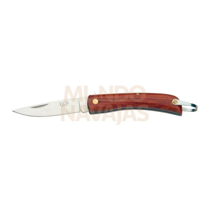 Navaja campaña puño madera y hoja de 7 cm.
