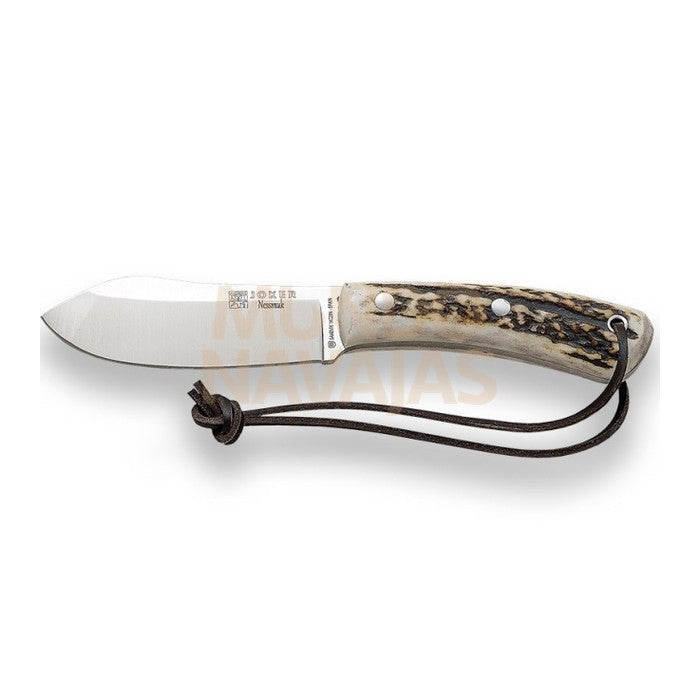 Cuchillo bushcraft Joker Nessmuk , mango de ciervo