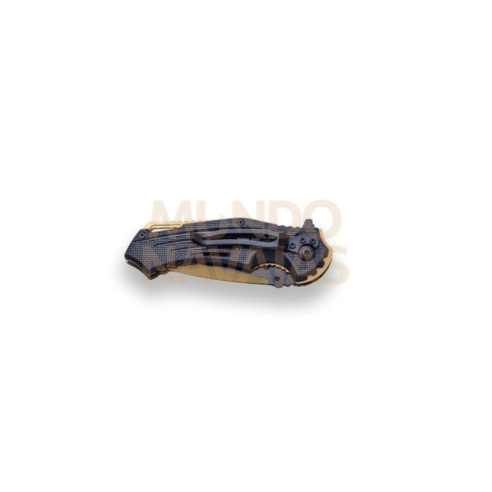 Navaja deportiva JKR560, hoja 8,5 cm y mango de plástico. con clip.