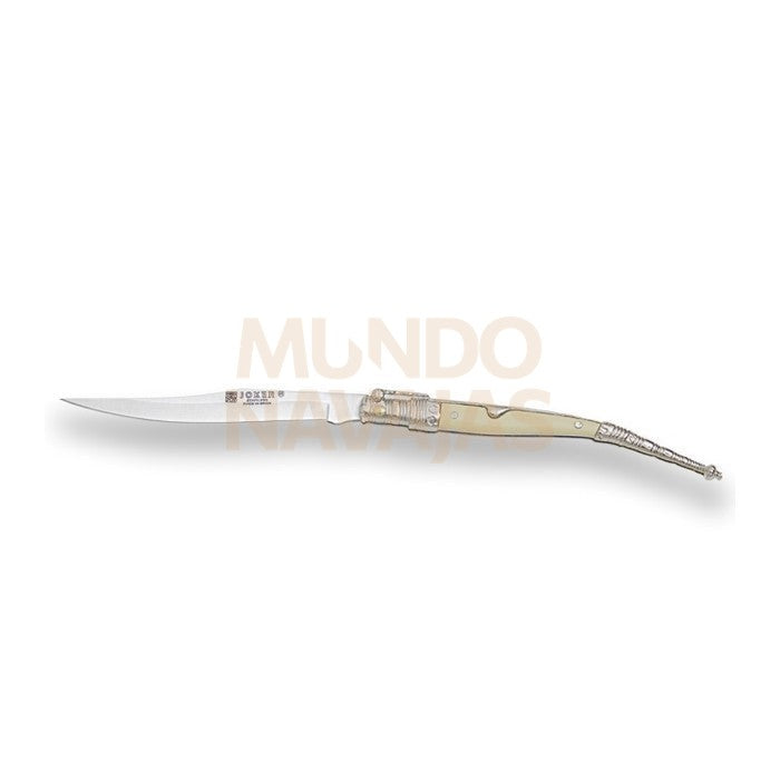 Estilete decorado puño zamak hoja 10,5 cm