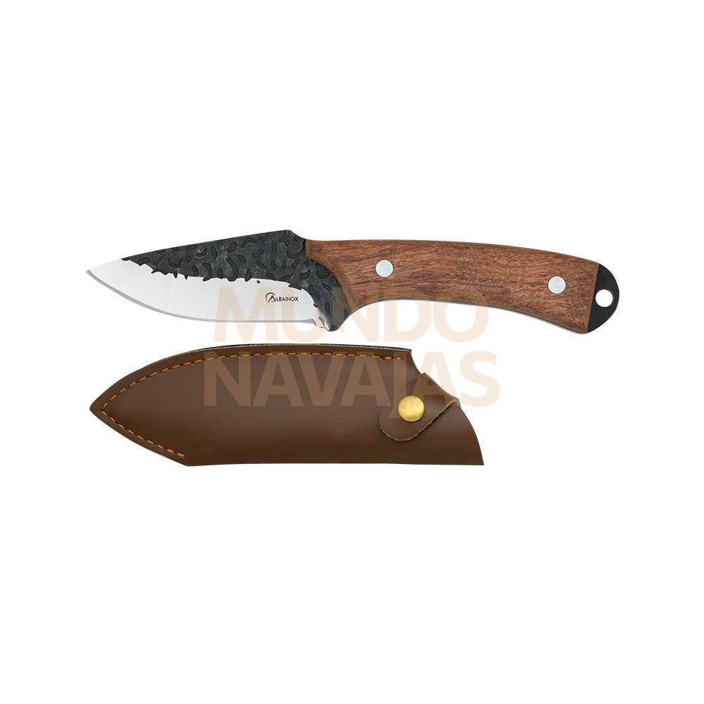 Cuchillo Caza Albainox Madera Natural Cl