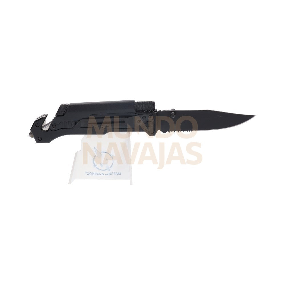 Navaja K25 pedernal/linterna.9.5cm