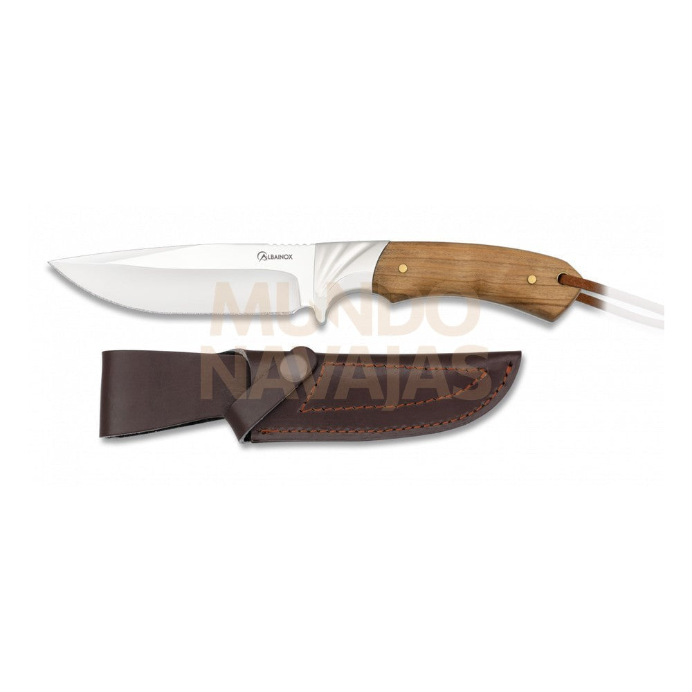 Cuchillo Caza Albainox Olivo Hoja 11.8