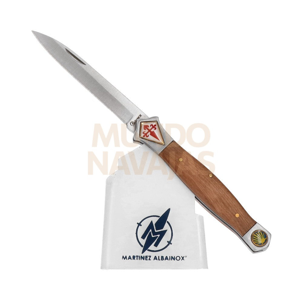 Estilete Albainox Santiago Madera 8 cm