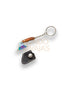 Llavero hacha rainbow largo total 5,20 cm
