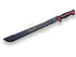 Machete 'brasileiro' JKR, con mango de goma y hoja de 46 cm. incluye funda de nylon