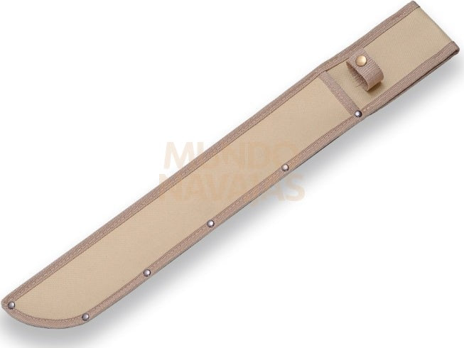 Machete JKR colombiano mango de goma y ABS hoja de 41,5 cm acero inox
