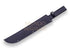 Machete JKR tropicano mango de goma y ABS hoja de 38 cm acero inox