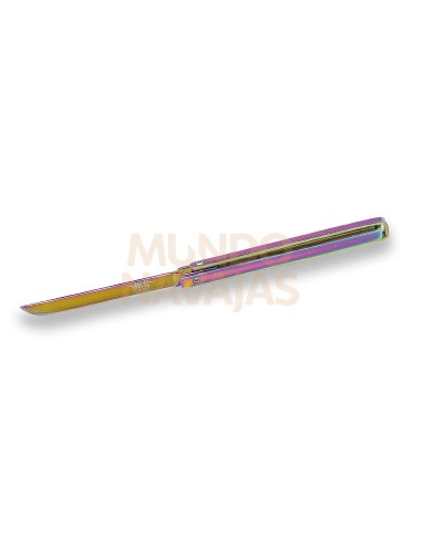 Navaja ciclón doble mango hoja 8,5 cm con funda