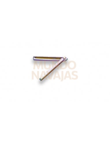 Navaja ciclón doble mango hoja 8,5 cm con funda