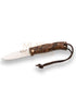 Navaja de bushcraft Joker Artica mango de nogal filo plano