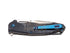 Navaja deportiva JKR pro 10.004, mango en fibra de carbono y G10.