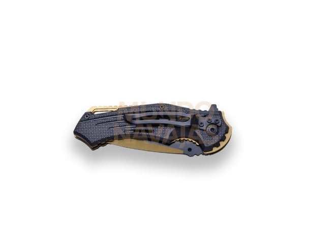 Navaja deportiva JKR560, hoja 8,5 cm y mango de plástico. con clip.