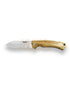 Navaja deportiva JKR649 mango madera cebrano hoja 7,8 cm
