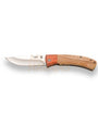 Navaja deportiva JKR788 con puño combinado madera de zebrano y pakkawood hoja 8,3 cm