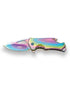 Navaja deportiva JKR835 mango acero inox hoja 7 cm