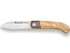Navaja deportiva Joker Pachón con virola palisandro cachas de olivo y hoja de 8 cm.