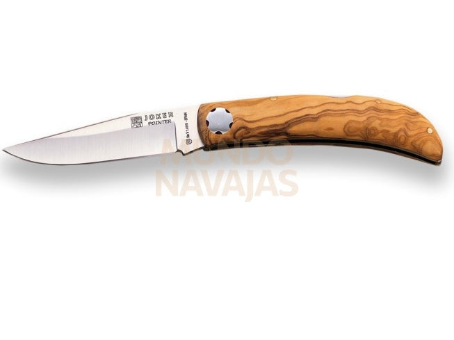 Navaja deportiva Joker Pointer con cachas de olivo