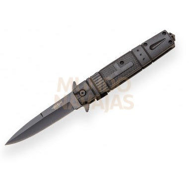 Navaja estilete con rompe cocos mango fibra hoja 9,4 cm