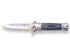 Navaja estilete JKR590 hoja inox de 10 cm y un solo filo, puño micarta. clip para...