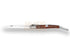 Navaja estilete puño madera hoja 7 cm
