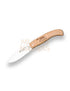 Navaja Joker De antaño mango de haya y hoja inox. de 8 cm.motivo pointer