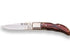 Navaja Joker Pointer cachas de madera roja