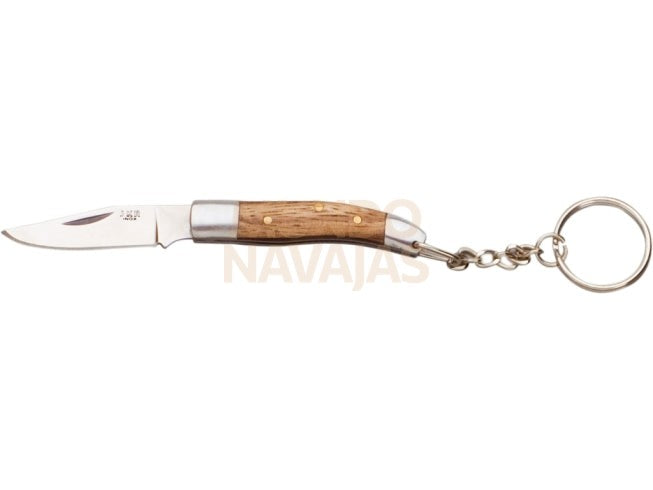 Navaja llavero madera olivo 4,5 cm